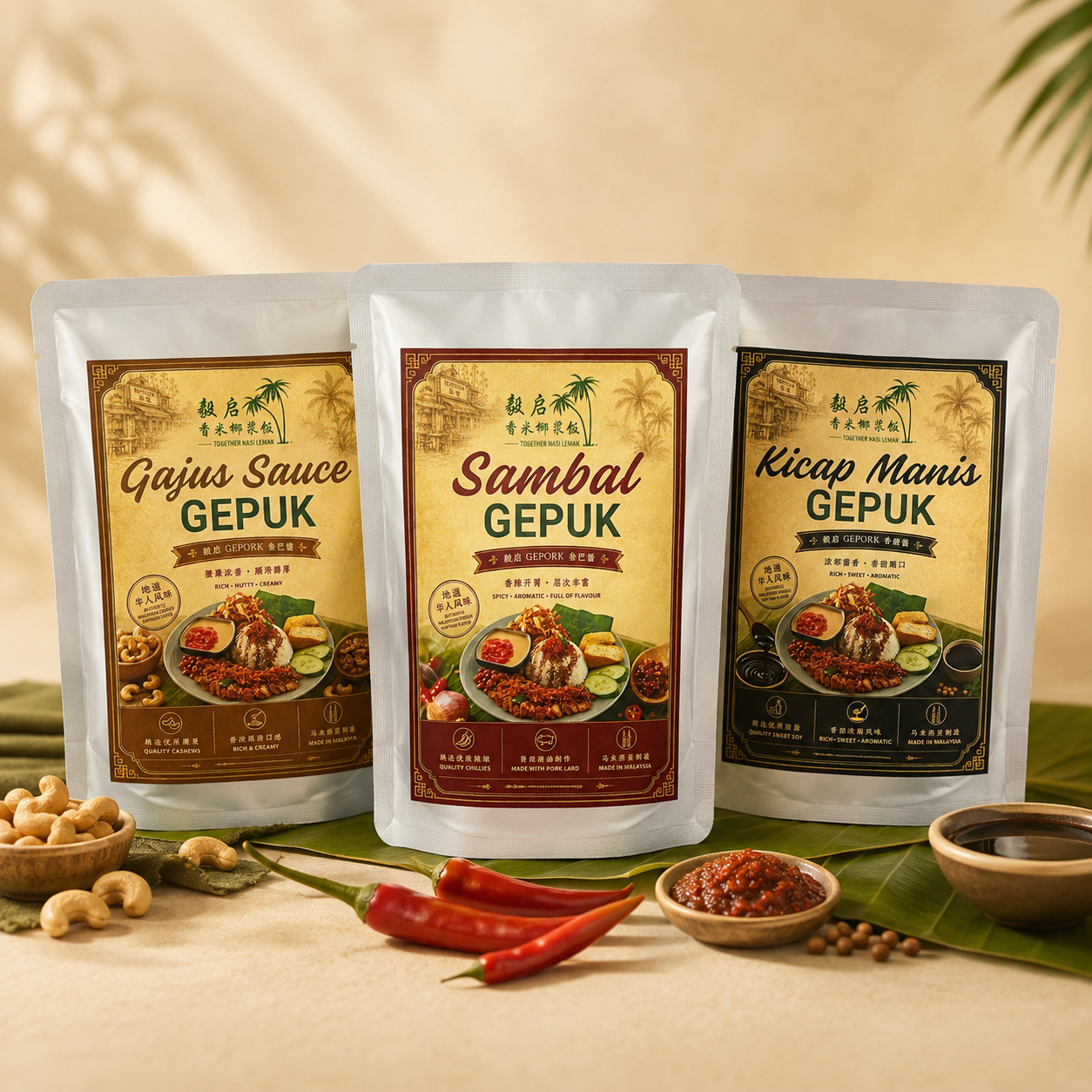 毅启 GEPORK 酱料系列